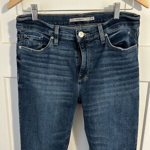 Hudson Nico Raw Hem Mid Rise Jeans Sz 29
